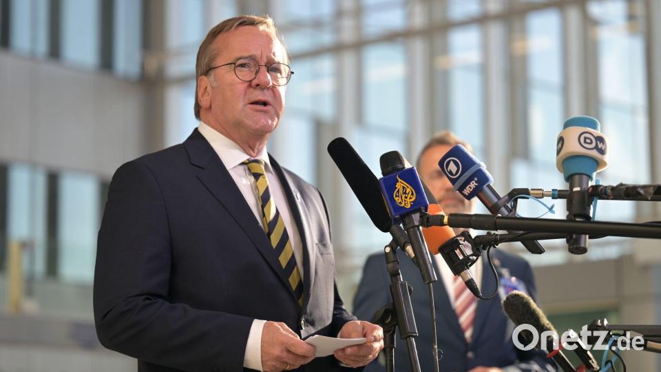 Die Marine verlegt derzeit zwei Schiffe in Richtung der Straße von Hormus - das gab Verteidigungsminister Pistorius bei einem Treffen mit seinen Nato-Kollegen in Brüssel bekannt. Bild: Malin Wunderlich/dpa