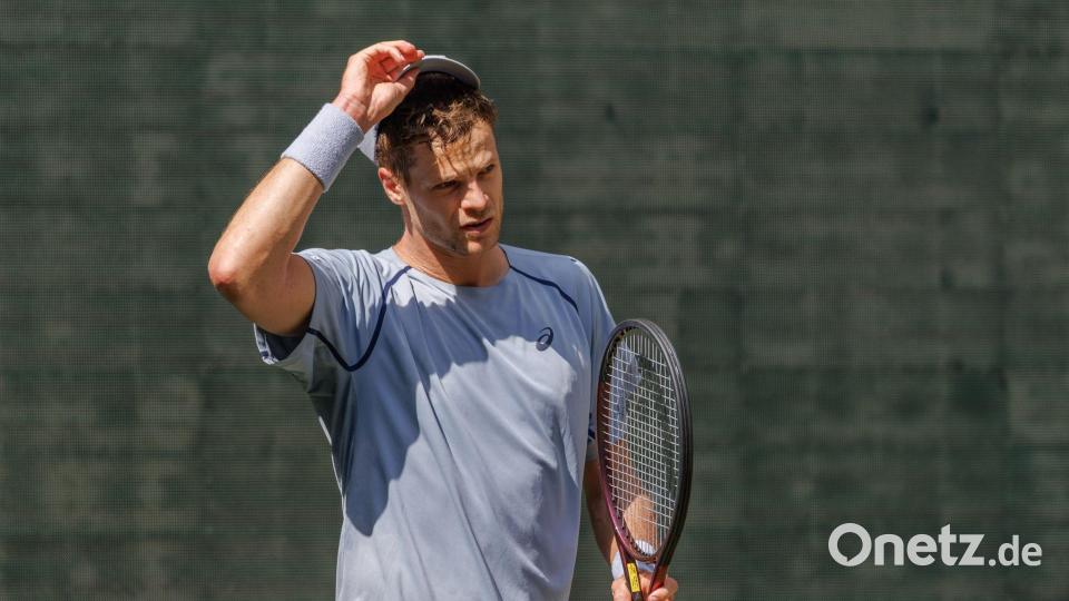 Für Yannick Hanfmann war es der letzte Auftritt bei den Terra Wortmann Open in diesem Jahr. Bild: Friso Gentsch/dpa
