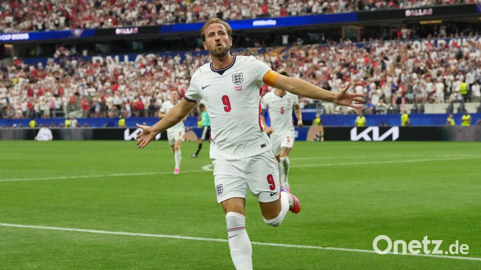Harry Kane bejubelten einen Treffer im WM-Spiel gegen Kroatien. Bild: Nick Potts/PA Wire/dpa
