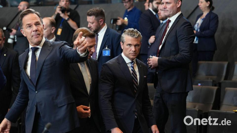 Rutte sprach von der Nato 3.0. Bild: Virginia Mayo/AP/dpa