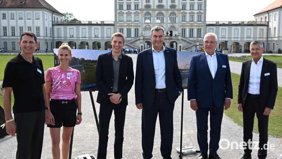 Unter anderem im Schloss Nymphenburg soll für München und Bayern geworben werden. Bild: Sven Hoppe/dpa