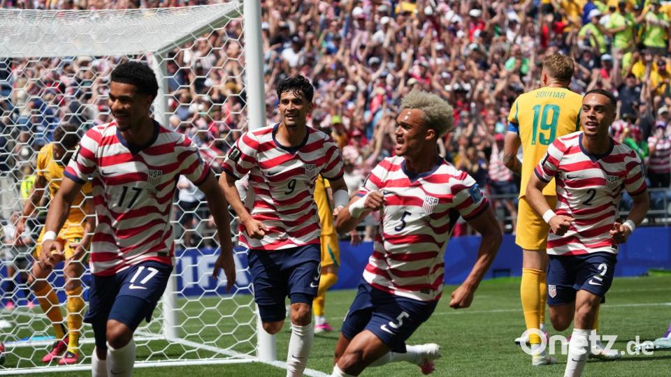 Ein Eigentor ließ das US-Team früh jubeln. Bild: Ted S. Warren/AP/dpa