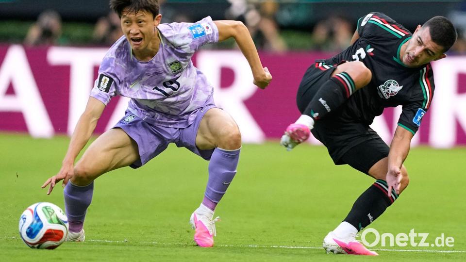 Es war kein Spiel für Fußball-Genießer. Bild: Natacha Pisarenko/AP/dpa