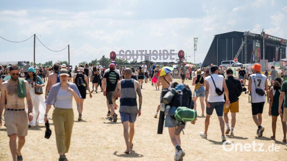 Das Southside-Festival war in vollem Gange. Bild: Silas Stein/dpa