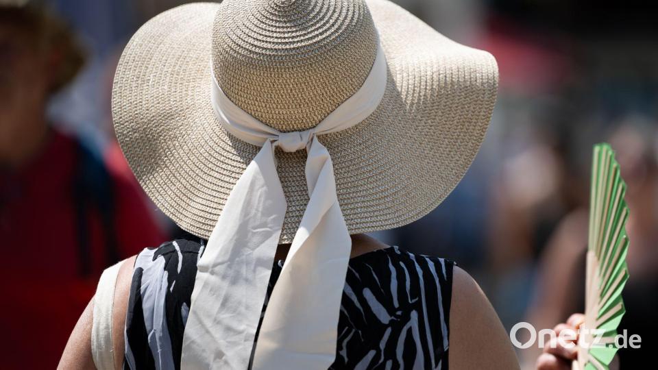 Im Süden und Westen kletterten die Temperaturen besonders stark. Bild: Florian Wiegand/dpa