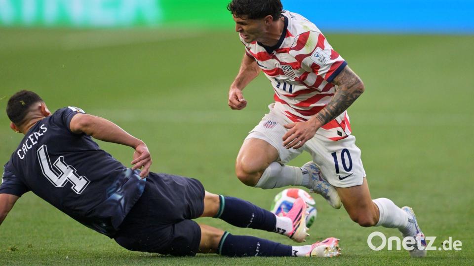 WM-Einsatz fraglich: US-Star Christian Pulisic. Bild: Jayne Kamin-Oncea/AP/dpa