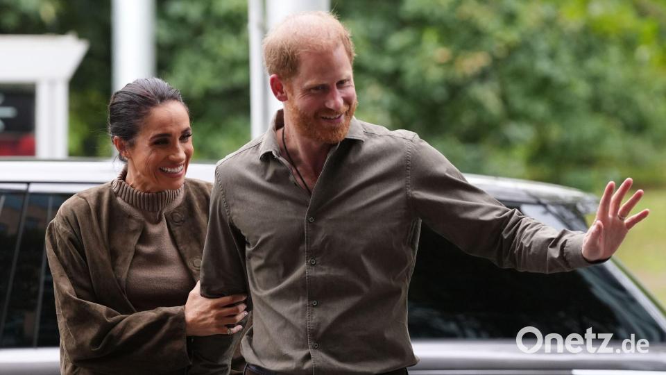 Könnte es schon bald zu einer Aussöhnung zwischen Prinz Harry und seinem Vater König Charles kommen? (Archivbild) Bild: Jonathan Brady/PA Wire/dpa