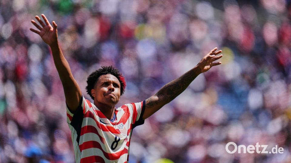 Die USA haben bereits das Sechzehntelfinale erreicht. Bild: Manu Fernandez/AP/dpa