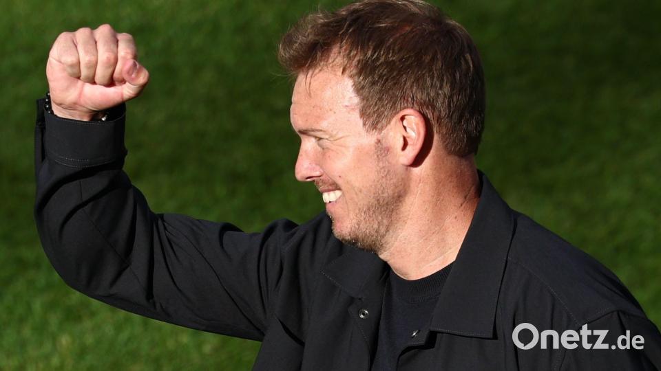 Julian Nagelsmann hat auf Anhieb den Gruppensieg bei der WM geschafft. Bild: Christian Charisius/dpa