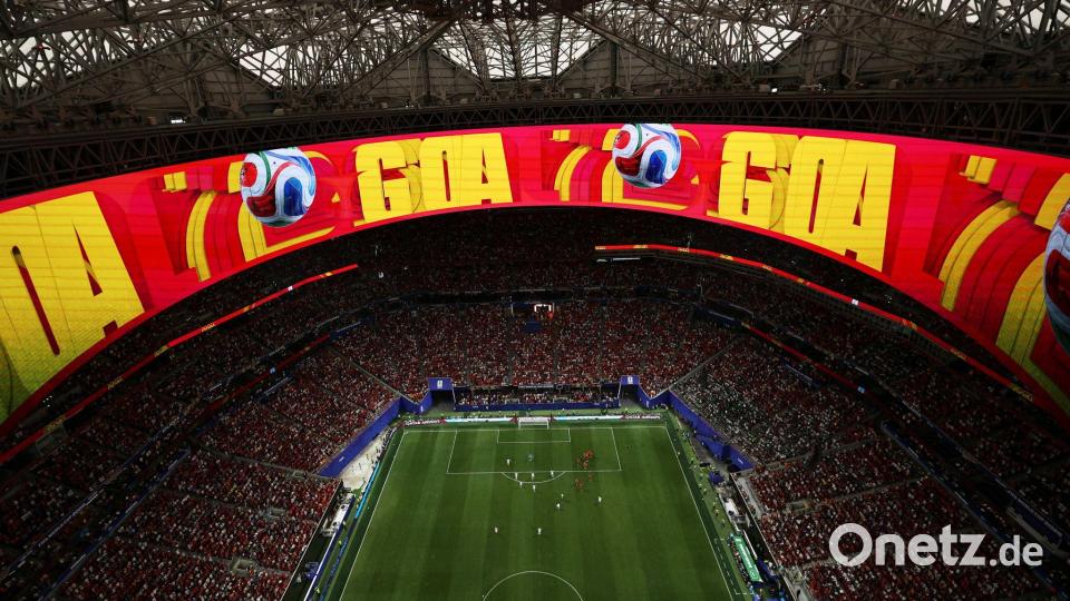 Die Stimmung im futuristischen Atlanta-Stadion war bestens. Bild: Colin Hubbard/AP/dpa