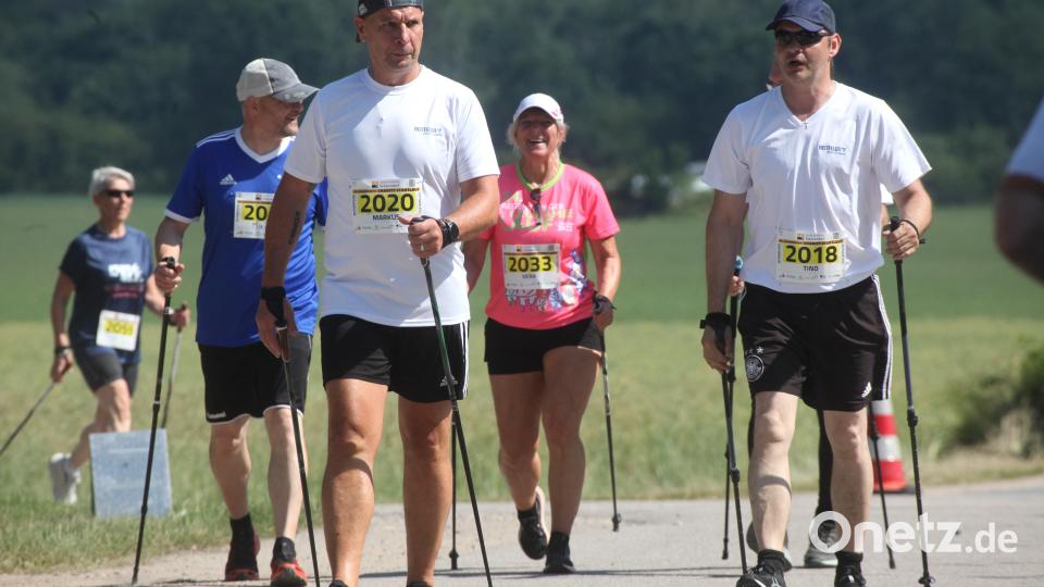 Auch die Walker waren flott unterwegs. Bild: Rudolf Hirsch