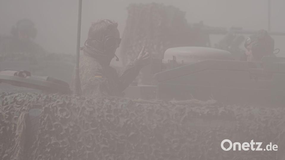 Es ist die erste Übung der Panzerbrigade auf litauischem Boden. Bild: Kay Nietfeld/dpa