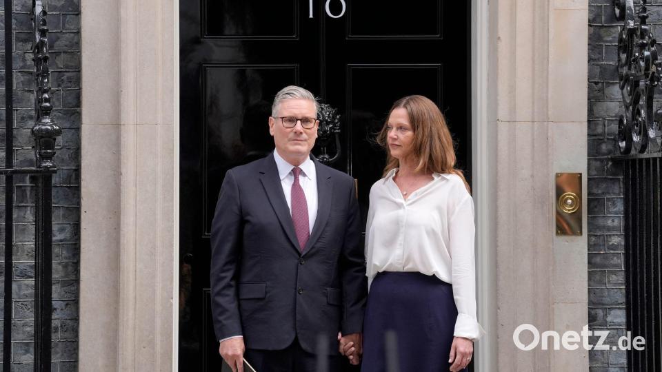 Aus und Vorbei - der britische Premierminister Keir Starmer ist zurückgetreten. Bild: Andrew Matthews/PA Wire/dpa