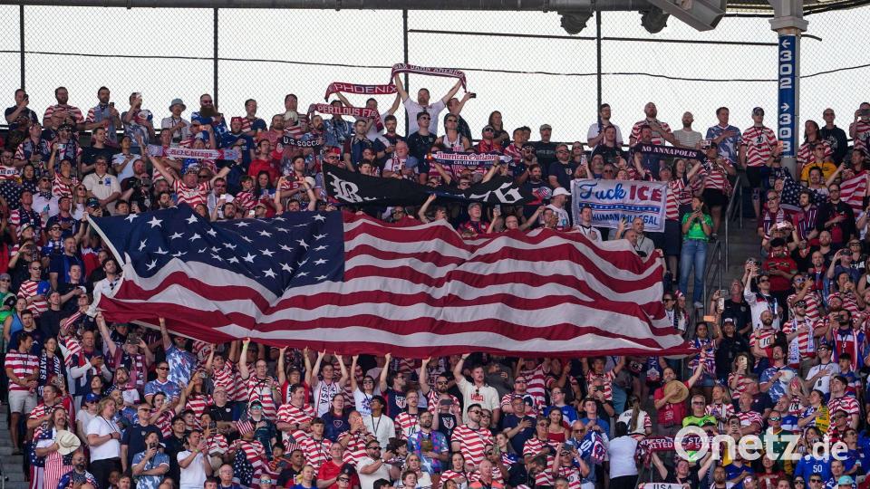Die Erfolge des Nationalteams begeistern die amerikanischen Fans. Bild: Lindsey Wasson/AP/dpa
