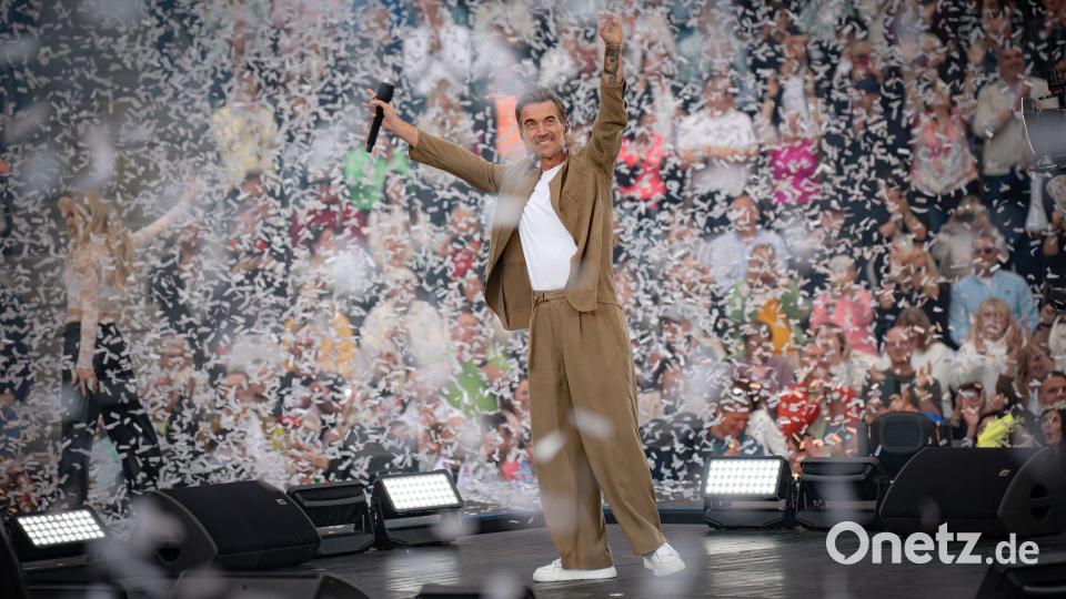 Florian Silbereisen präsentiert die TV-Open-Air-Show. Bild: JürgensTV/Beckmann/ARD/dpa