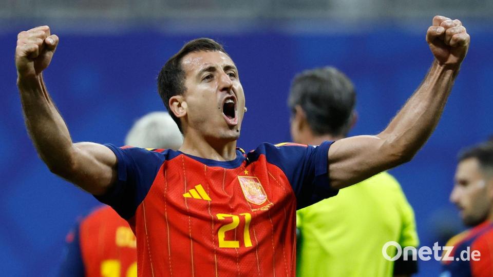 Mikel Oyarzabal traf doppelt, legte ein Tor vor. Bild: Erik S.Lesser/AP/dpa