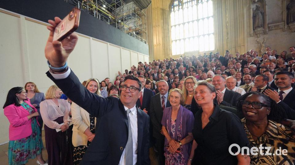 Andy Burnham: der nächste britische Premier? Bild: Yui Mok/PA Wire/dpa