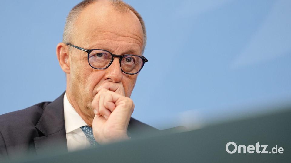 Eine Idee im Konzept findet Merz sogar „genial“. Bild: Kay Nietfeld/dpa