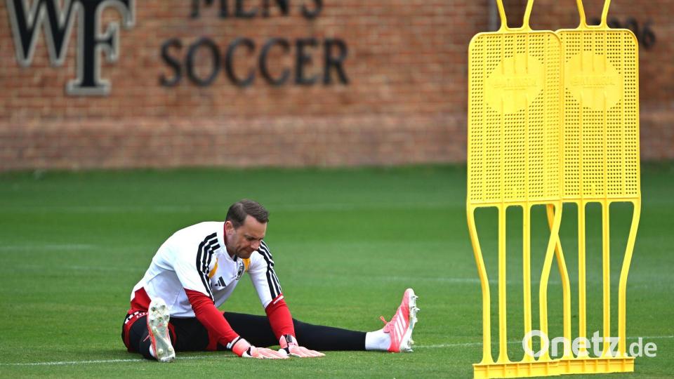 Manuel Neuer bereitet sich auf den nächsten WM-Einsatz vor. Bild: Federico Gambarini/dpa