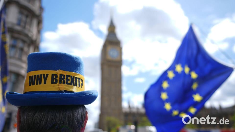Der Brexit hat die britische Wählerschaft tief gespalten in Leaver und Remainer. (Archivfoto) Bild: Kirsty Wigglesworth/AP/dpa