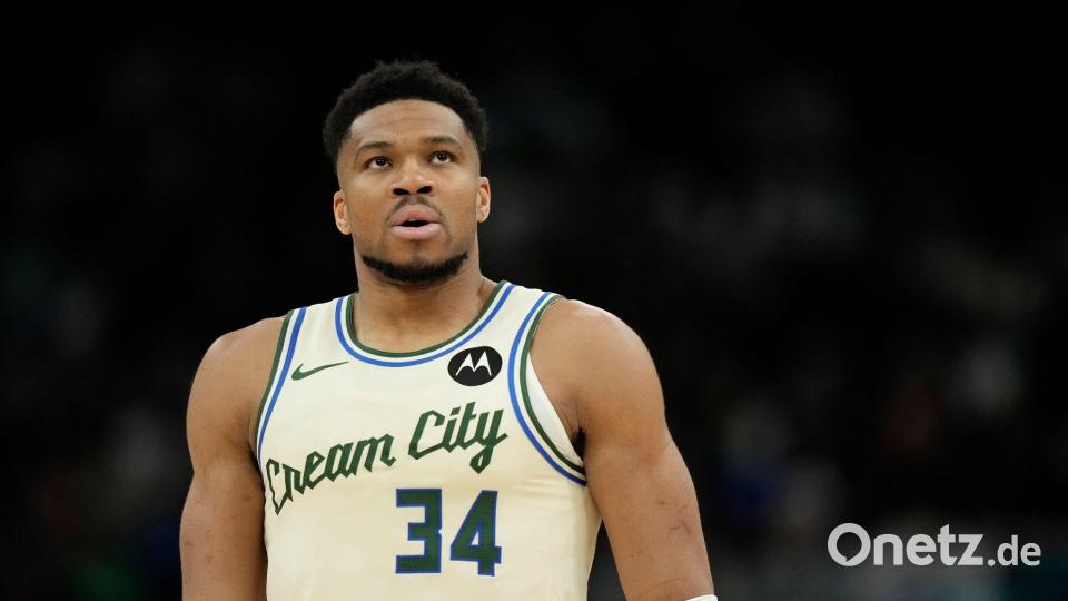Spielte bisher immer für Milwaukee: Giannis Antetokounmpo. (Archivbild) Bild: Aaron Gash/AP/dpa