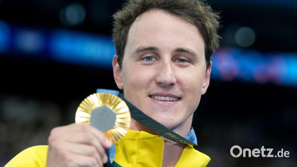 Schwimm-Olympiasieger Cameron McEvoy übt Kritik an der IOC-Präsidentin. (Archivbild) Bild: Marcus Brandt/dpa