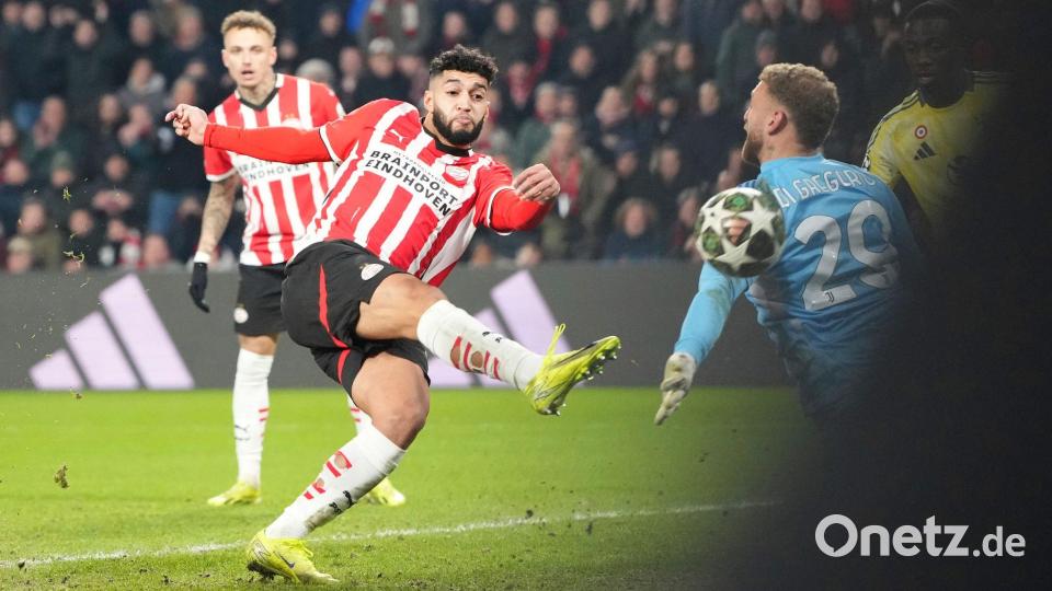 In der Champions League sammelte Ismael Saibari in Eindhoven Erfahrung. (Archivbild) Bild: Peter Dejong/AP/dpa