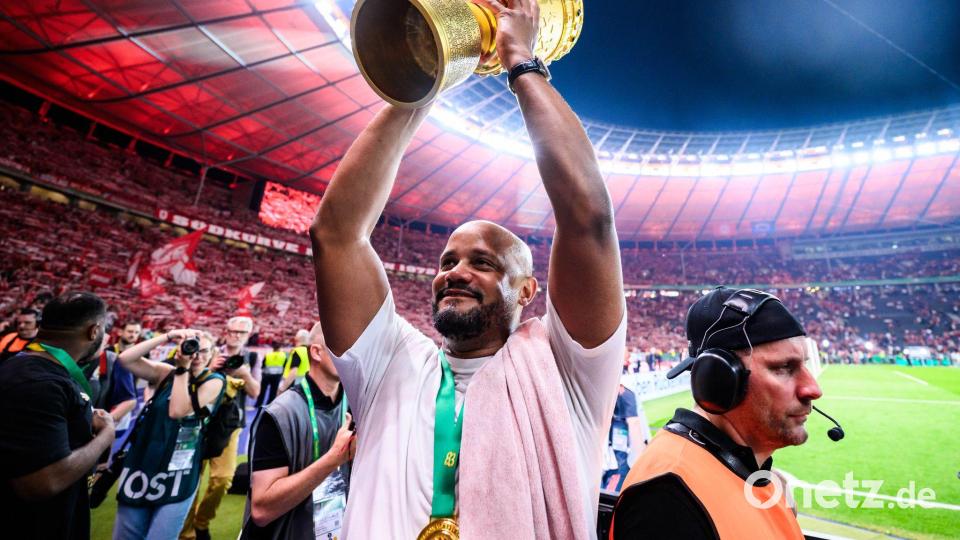 Am 20. Juli nimmt das Team von Trainer Vincent Kompany die Vorbereitung auf. (Archivbild) Bild: Tom Weller/dpa