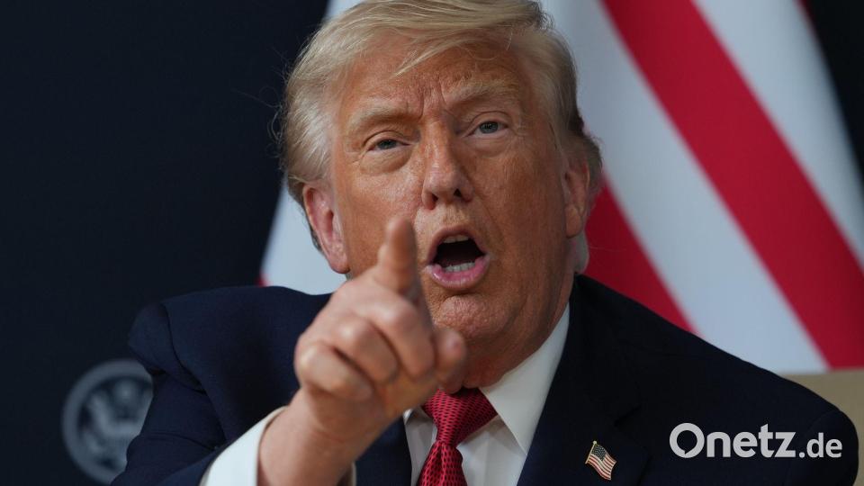 US-Präsident Donald Trump will die Regel zur Staatsbürgerschaft verschärfen. Bild: Julia Demaree Nikhinson/AP/dpa