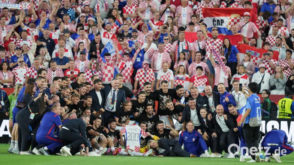 Luka Modric hat als erst fünfter Fußballer 200 Länderspiele absolviert. Bild: Leonardo Ramirez/eyepix via ZUMA Press Wire/dpa