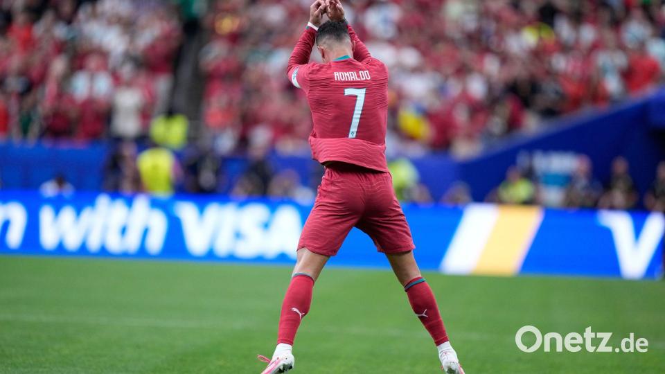 Cristiano Ronaldo meldete sich mit zwei Toren zurück aus der Krise. Bild: Ashley Landis/AP/dpa