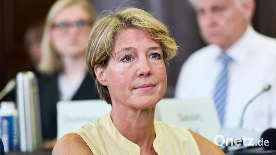 Seit fast einem Jahr steht die Unternehmerin Christina Block vor Gericht. Bild: Georg Wendt/dpa Pool/dpa