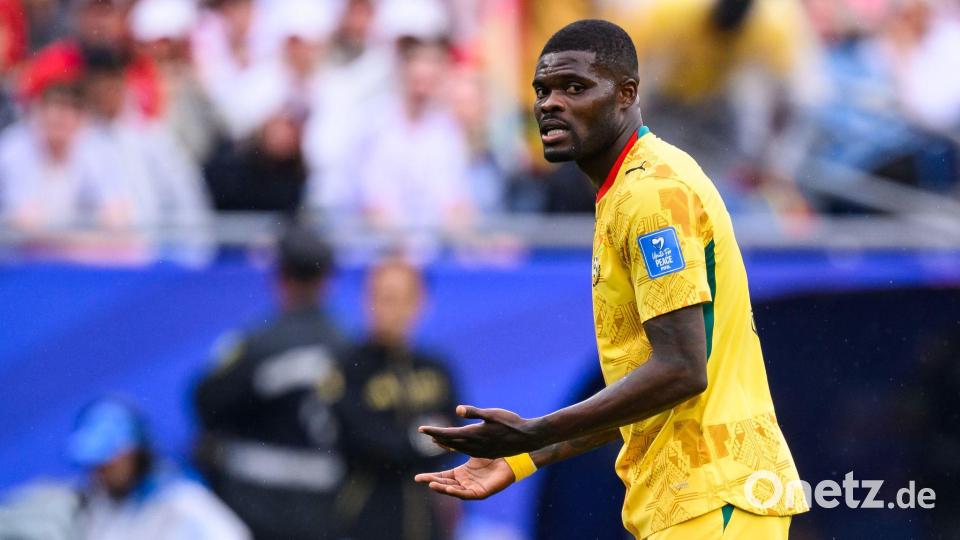 Seit seinem Einreiseverbot nach Kanada im Fokus: Ghanas Thomas Partey. Bild: Tom Weller/dpa