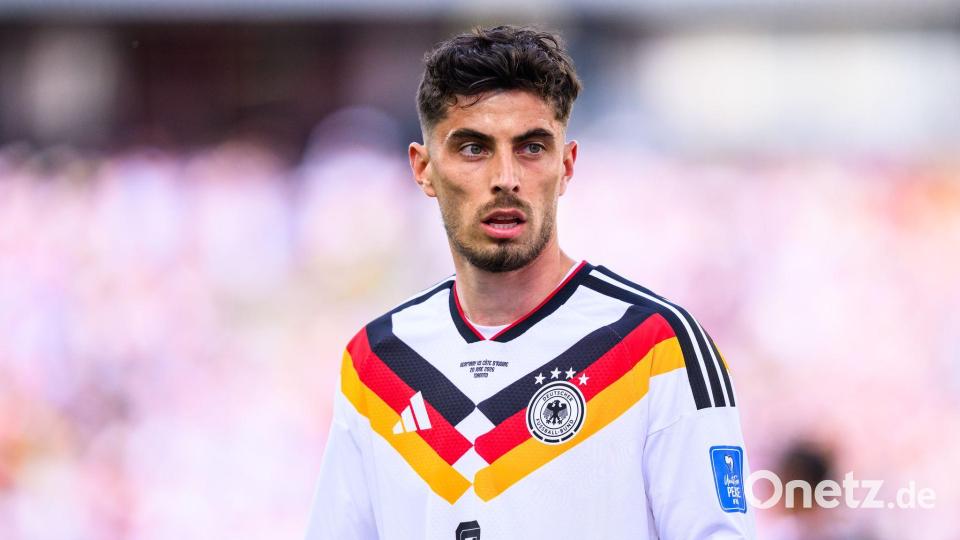 Bei Nagelsmann gesetzt: Arsenal-Star Havertz. (Archivbild) Bild: Tom Weller/dpa