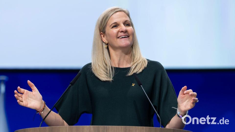 IOC-Präsidentin Kirsty Coventry reformiert die Olympia-Vergabe. Bild: Cyril Zingaro/KEYSTONE/dpa
