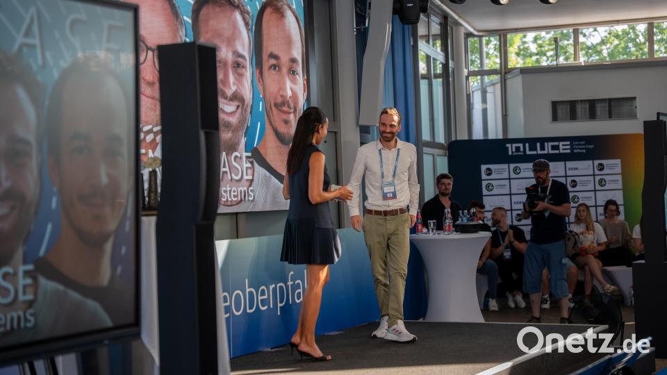 Auf Platz zwei landete Johannes Braig mit „Endolease Systems“, eine Technologie, die dafür sorgt, dass Wirkstoffe gezielt abgegeben werden und Medikamente nur dort wirken, wo sie auch wirken sollen. Bild: Marina Gube