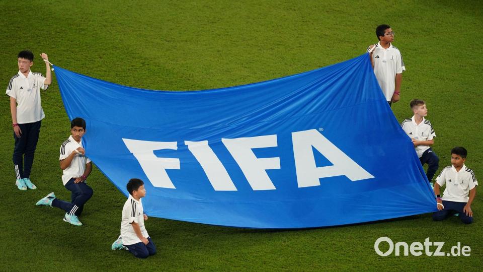 Die FIFA richtet ein Jugendturnier in Aserbaidschan aus. (Archivbild) Bild: Mike Egerton/PA Wire/dpa