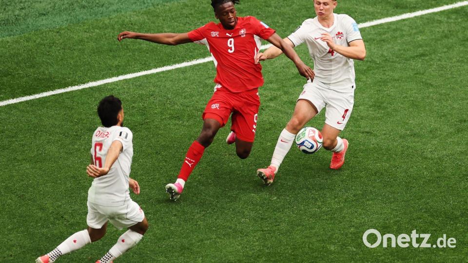 Ein Tor, eine Vorlage: Manzambi bescherte der Schweiz den Gruppensieg. Bild: Kaleb Tatum/FRE172366 AP/AP/dpa