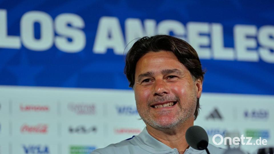 US-Nationaltrainer Pochettino hat Veränderungen in der Startaufstellung angekündigt. (Archivbild) Bild: Andre Penner/AP/dpa