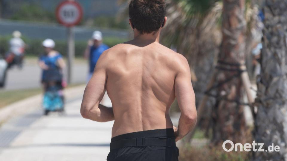 Outdoor-Sport sollte bei Hitze eher in den Morgenstunden betrieben werden. Bild: Clara Margais/dpa