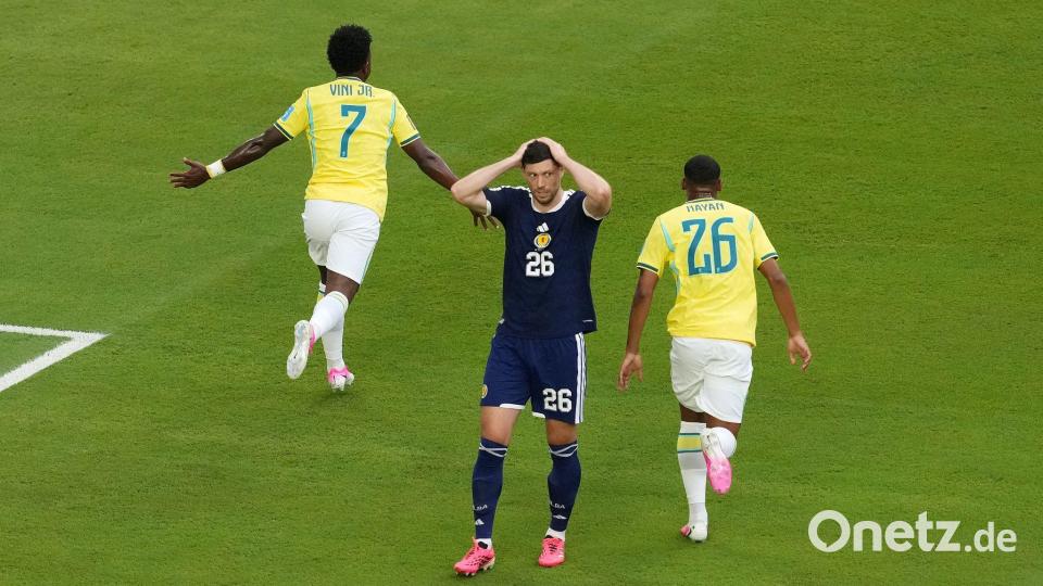 Schottisches Entsetzen nach dem frühen 0:1. Bild: Nick Potts/PA Wire/dpa