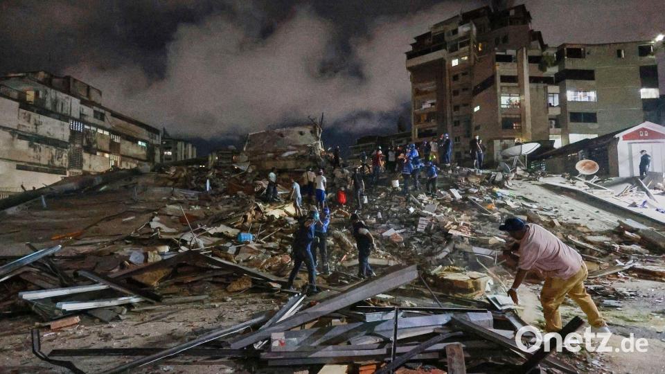 Trümmerfeld nach Erdbeben Bild: Javier Campos/AP/dpa