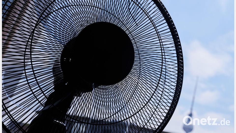 Ventilatoren sind derzeit besonders stark nachgefragt. Bild: Annette Riedl/dpa/dpa-tmn
