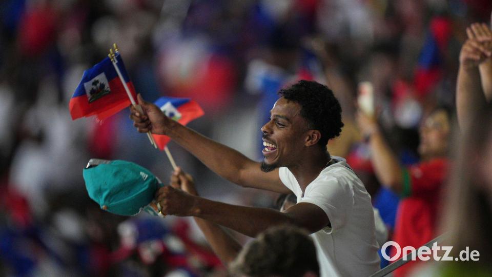 Haiti-Fans waren in Atlanta zahlreich vertreten. Bild: Jacob Kupferman/AP/dpa