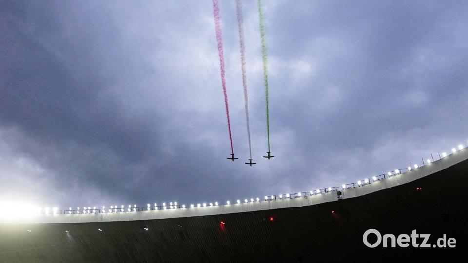 Die Atmosphäre war respekteinflößend. Bild: Natacha Pisarenko/AP/dpa