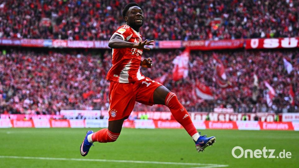 Feierte schon viele Erfolge mit dem FC Bayern: Alphonso Davies. (Archivbild) Bild: Tom Weller/dpa