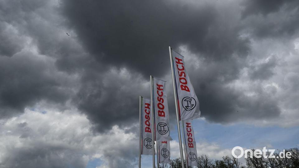 Bosch ist 2025 in die roten Zahlen gerutscht. (Archivbild) Bild: Bernd Weißbrod/dpa