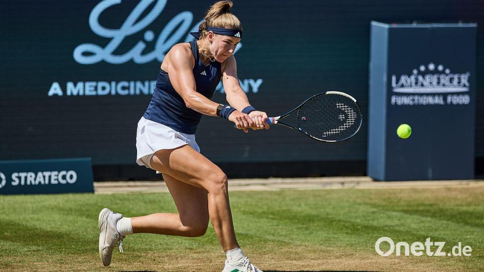 Karolina Muchova hat am Samstag die Chance auf den Titel in Bad Homburg. Bild: Fotoreport-DB/dpa