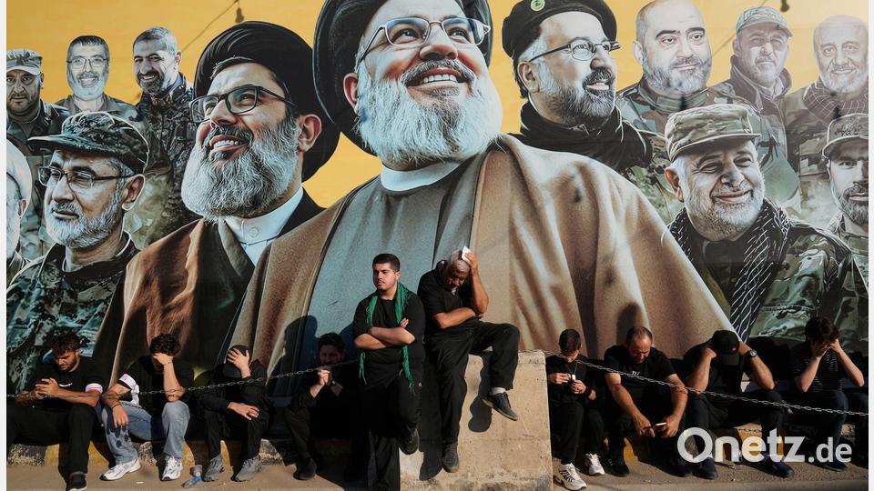 Hisbollah im Libanon Bild: Hussein Malla/AP/dpa