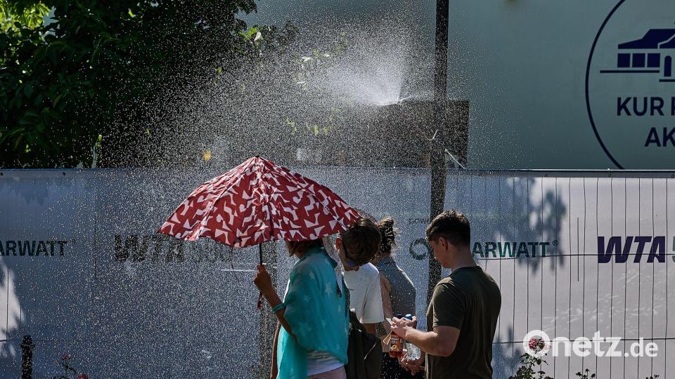 Wegen der brütenden Hitze kam es am Halbfinaltag der Bad Homburg Open zu einer Unterbrechung. Bild: Fotoreport-DB/dpa